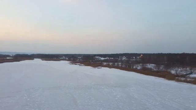 Гусенцы. Крещенские морозы - 12 /ЗАТОПЛЕННАЯ ЦЕРКОВЬ / СКИТ ГУСЕНЦЫ #DJIMAVICMINI #MavicMini смотреть онлайн