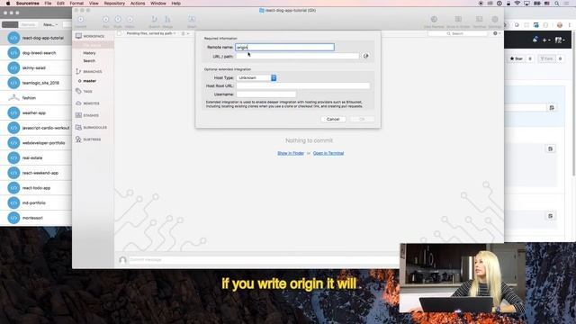 Set up React App and GitHub repository смотреть онлайн