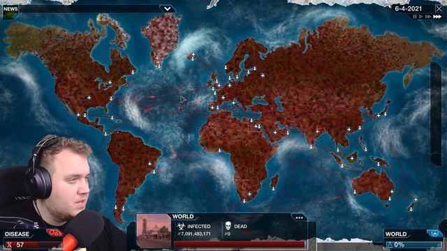 SÅDAN OVERTOG ZOMBIERNE VERDEN! :: Plague Inc. Evolved Dansk смотреть онлайн
