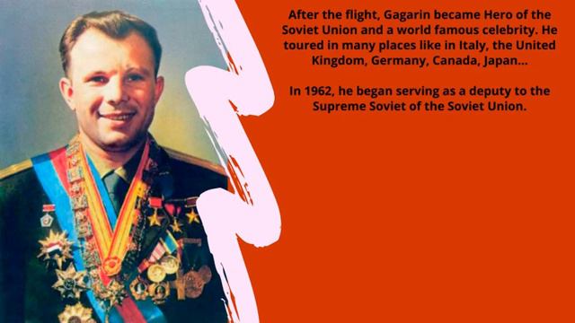 Yuri Alekseyevich Gagarin - Short biography of first man in space смотреть онлайн