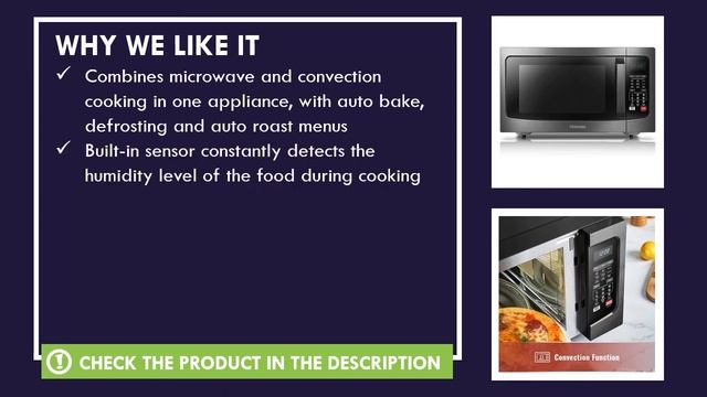 Toshiba EC042A5C-BS Countertop Microwave Oven with Convection Review смотреть онлайн