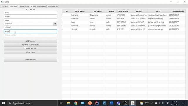 School Management System смотреть онлайн
