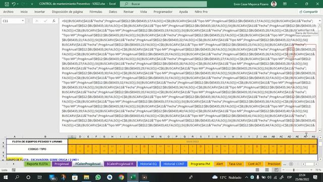 Plan de mantenimiento preventivo en excel //Control, Historial, Dashboard y Programa - Version 2022 смотреть онлайн