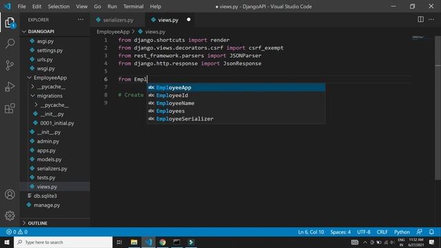 Python Django + MongoDB CRUD API Tutorial смотреть онлайн