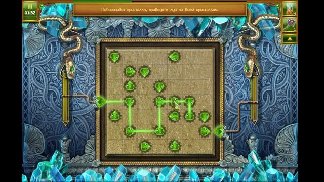 Lets play Lost Lands Mahjong Открываем сундук Лесных Эльфов что внутри головоломка смотреть онлайн