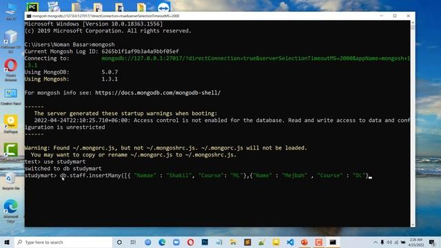 09. MongoDB Crash Course in Bangla | How to Work With countDocuments() Method in MongoDB смотреть онлайн
