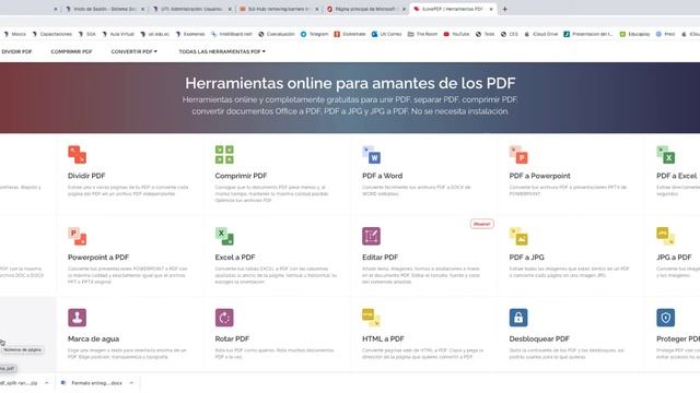 TUTORIAL ILOVEPDF смотреть онлайн