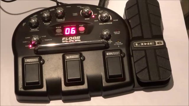 Line 6 Floor POD review and demo смотреть онлайн