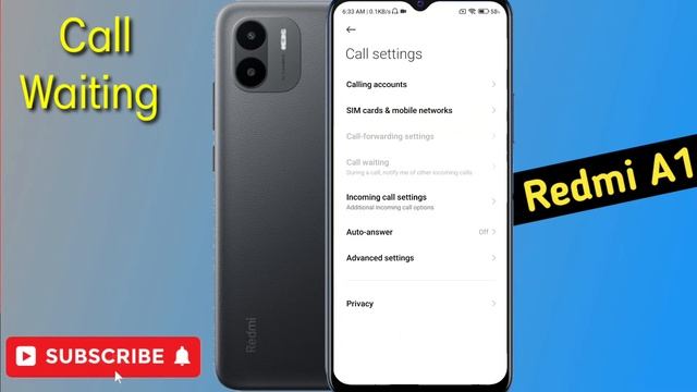 Redmi a1 call setting/Redmi a1 setting/Redmi a1 call waiting enable kaise kare смотреть онлайн