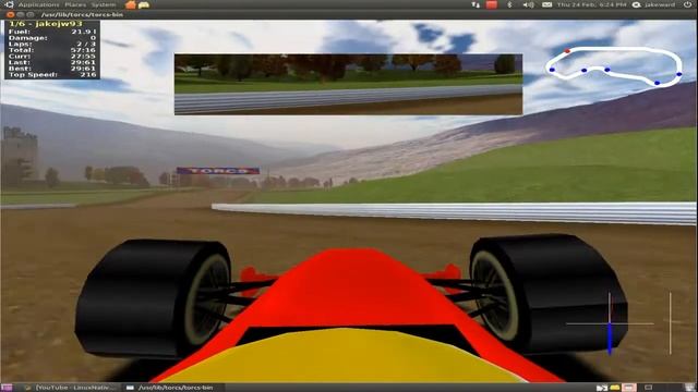Linux native game : Torcs смотреть онлайн