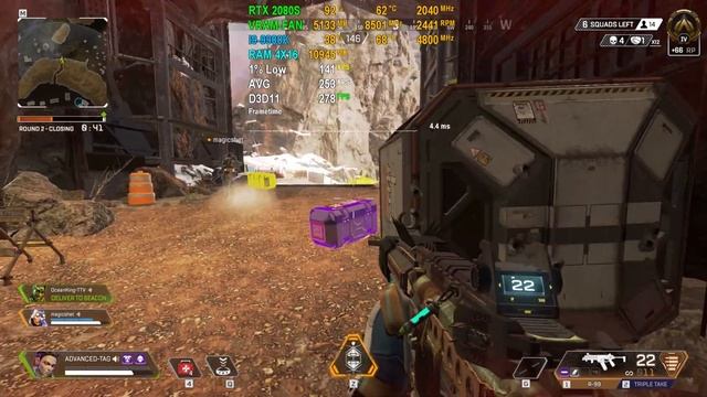 Apex Legends: Season 5 | RTX 2080 Super | 1080p | Competitive Settings | PC FPS Benchmark Gameplay смотреть онлайн