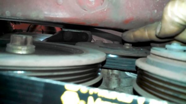 Belt replacement 2000 Toyota Echo power steering alternator air conditioning Install Remove