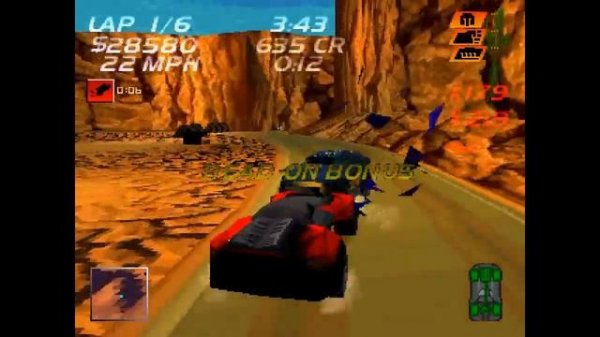 Carmageddon ... (PS1) Gameplay