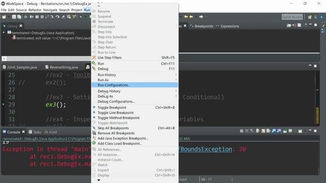 How to use the debugger in eclipse смотреть онлайн