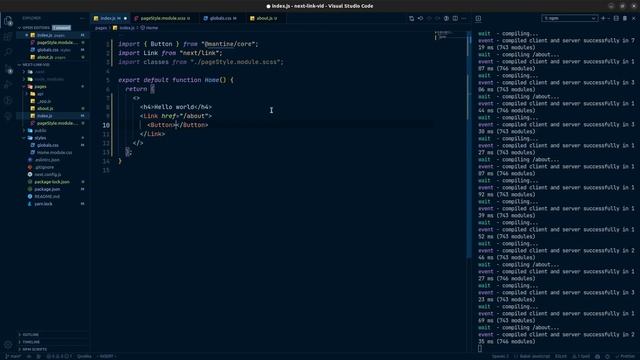 Next.js Link Component смотреть онлайн