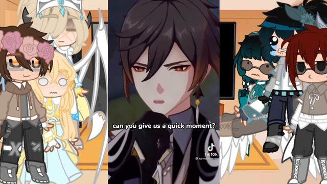 Genshin Impact Reacts (Part 4/5) (MY AU) (XIAOxAETHER) (Male MC) смотреть онлайн