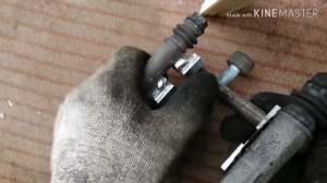 Меган 3 заднии тормоза мех.ручник свой нюанс