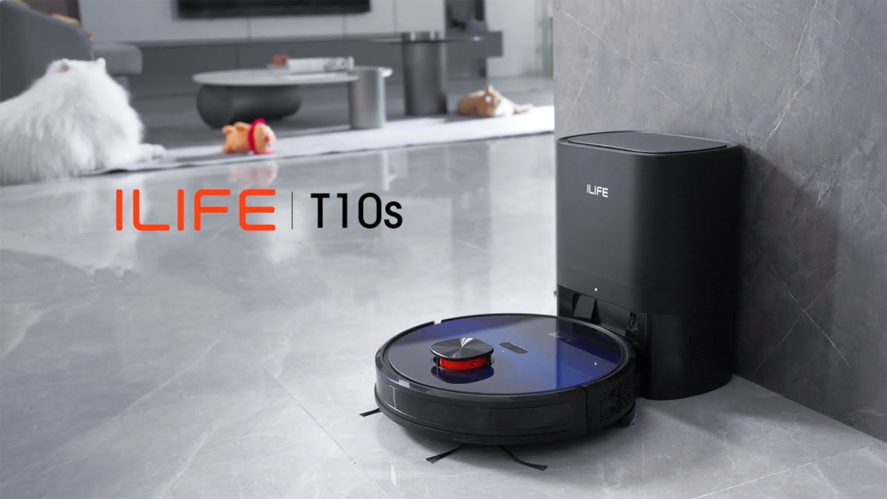 iLife T10s - бюджетный робот со станцией самоочистки смотреть онлайн