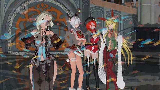 [MMD// Genshin Impact ] La Signora - All I Want for Christmas Is You 🎄🦋❄ смотреть онлайн