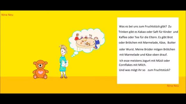 УЧИМСЯ ГОВОРИТЬ ПО-НЕМЕЦКИ #30 (что у нас на завтрак ) смотреть онлайн