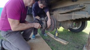 Ремонт, сборка и установка задней ступицы на автомобиль Газон Next