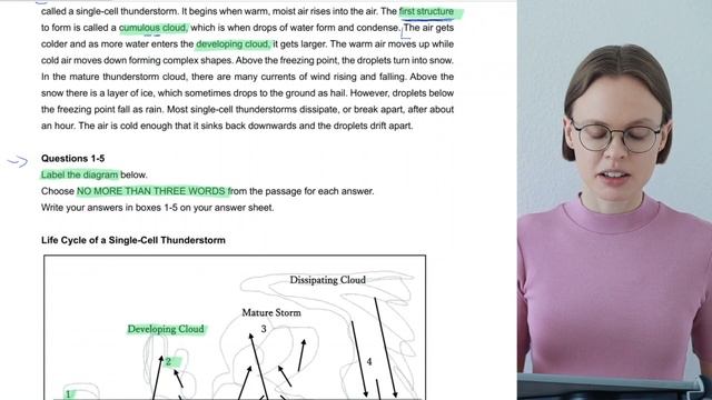 IELTS Reading Practice Test - Diagram Label Completion Questions смотреть онлайн