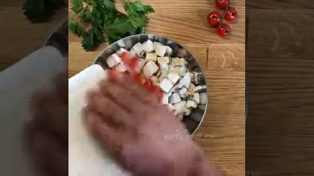 Киш лорен с курицей и грибами смотреть онлайн