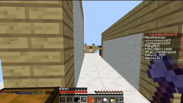 Minecraft Monday #2 w/ P0KEM3N - Sky Wars смотреть онлайн
