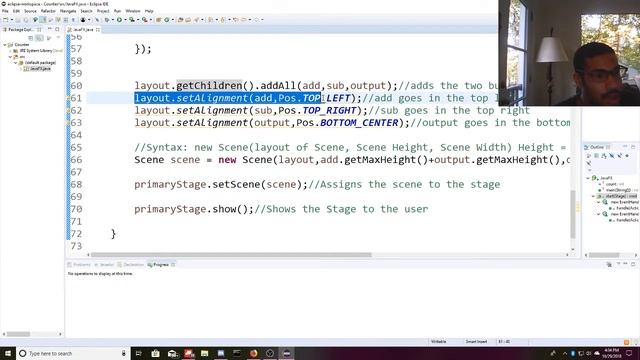 JavaFX Counter Showcase смотреть онлайн