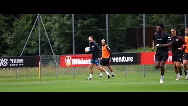 Интервью Хаби Алонсо в качестве тренера «Байер 04»