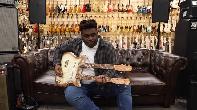 1966 Danelectro Model 3923 Double Neck | Guitar of the Day смотреть онлайн