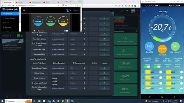 COMO CONFIGURAR INVERSOR HÍBRIDO POWMR MODELO / POW-HVM3.2H-24V