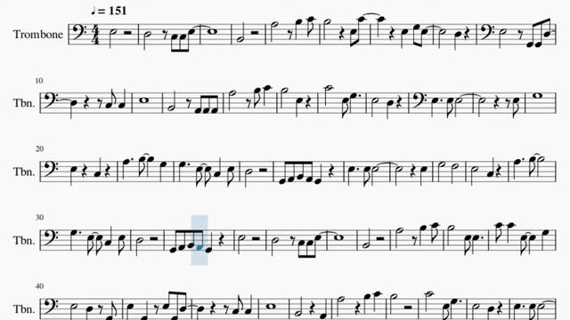 Trombone Sheet Music: How to play Two Birds by Regina Spektor смотреть онлайн