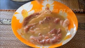 Свинина в панировочных сухарях