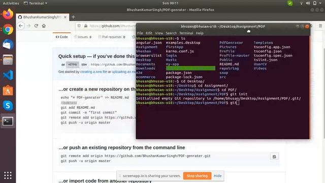 How to Create Repository in gitHub ? And how to push code on it смотреть онлайн