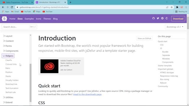 Bootstrap 5 Helpers Crash Course Bangla | Bootstrap Tutorial For Beginners смотреть онлайн