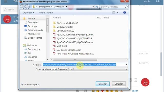 Convirtiendo a PDF con @topdf bot en Telegram Messenger смотреть онлайн