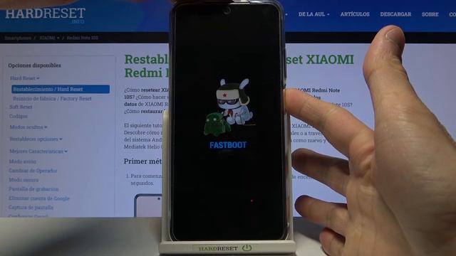 Usar el modo FASTBOOT en XIAOMI Redmi Note 10s - cómo entrar y salir del Modo Fastboot смотреть онлайн