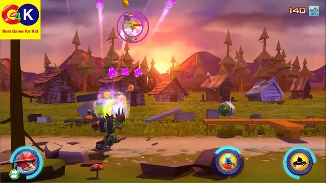 Angry Birds Transformer ♥♥ Gameplay Android ♥♥ Game for Kid #38 смотреть онлайн