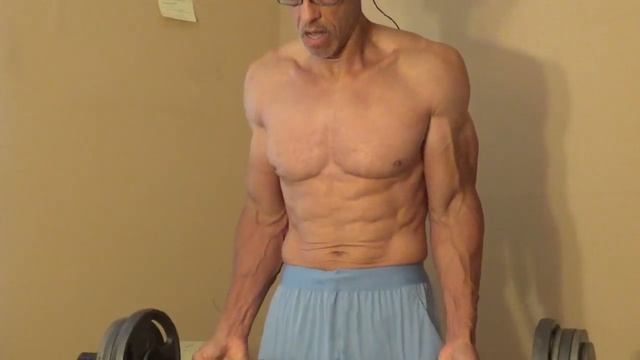 Conditioning Biceps Curls Alternating Grip 65 lb Bar (All About Numerics) смотреть онлайн