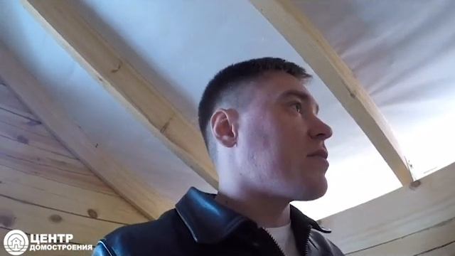 Черновая отделка в доме из бруса. с. Выльгорт Республика Коми смотреть онлайн