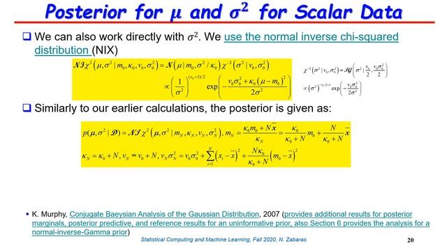 Lecture 12 - Conjugate Bayesian Analysis Of The Gaussian (Part A) смотреть онлайн