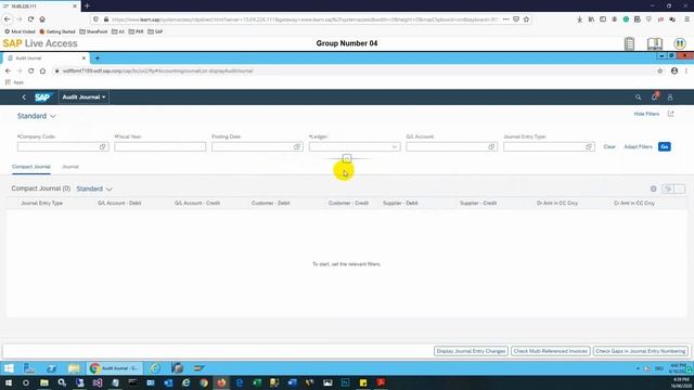 Training 07 - SAP S/4 Hana - Run the Audit Journal Report - General Ledger смотреть онлайн