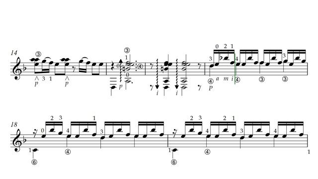 Х. Нуньес. Тангос. Видео партитуры