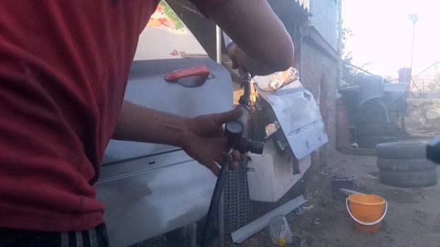 Обучаюсь малярке в процессе ремонта своей машины.HVLP-пульверизатор KolorMix за 1570 руб. смотреть онлайн