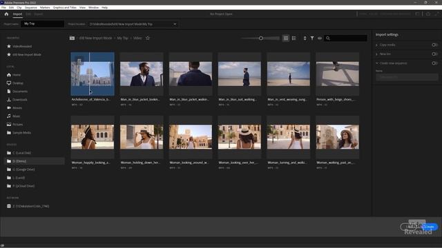 New Import mode in Premiere Pro смотреть онлайн
