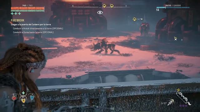 Horizon Zero Dawn: The Frozen Wilds. Caldero EPSILON (parte 1) смотреть онлайн