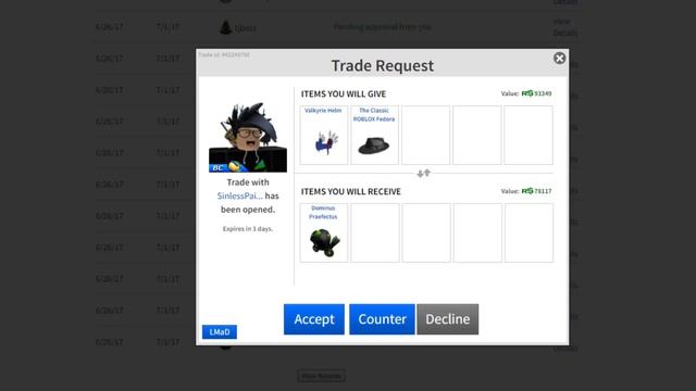 REVIEWING BIG TRADES ONLY! | ROBLOX Trading смотреть онлайн