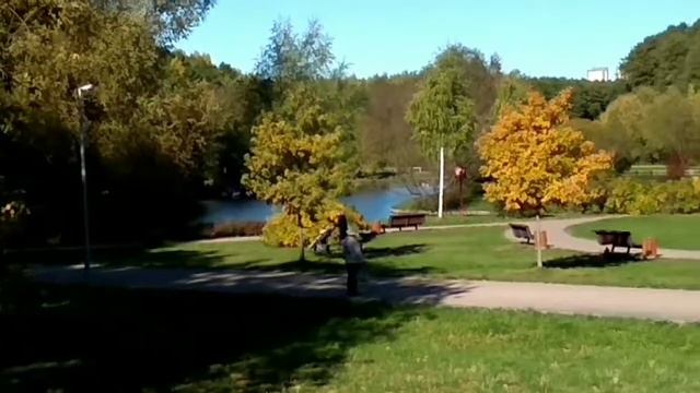 Осень в парке Терлецкие пруды.Москва. смотреть онлайн