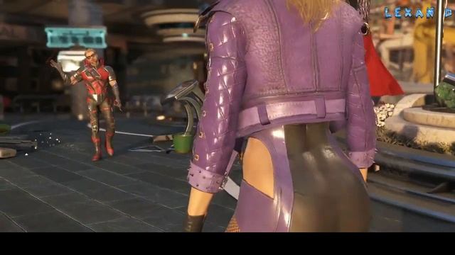 Injustice 2 - Green Arrow vs Black Canary - Intros & Clashes (Стрела против Канарейки) rus смотреть онлайн